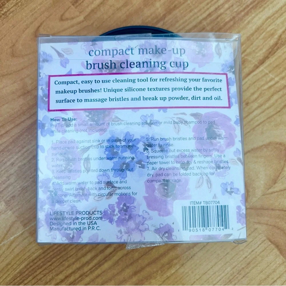 Trubeauty makeup brush cleaning cup
